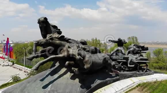 托坎卡纪念碑或多恩罗斯托夫内战纪念碑视频的预览图