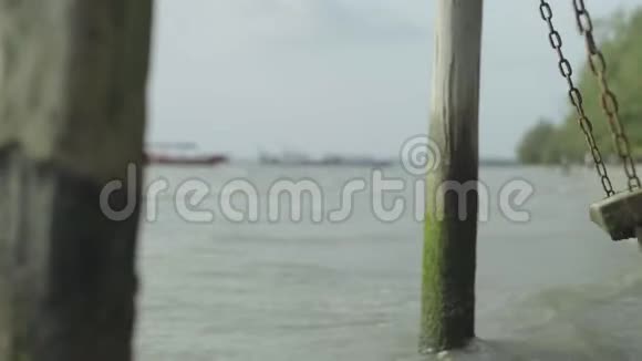 空荡在海中西哈努克城柬埔寨亚洲视频的预览图