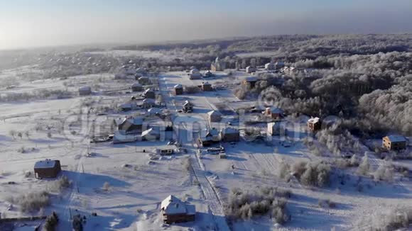 冬天王国的一个小镇视频的预览图