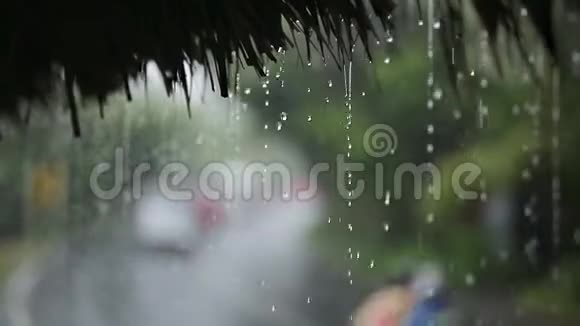 雨中交通视频的预览图
