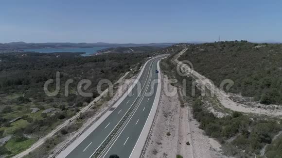 高速公路A1航空视频的预览图