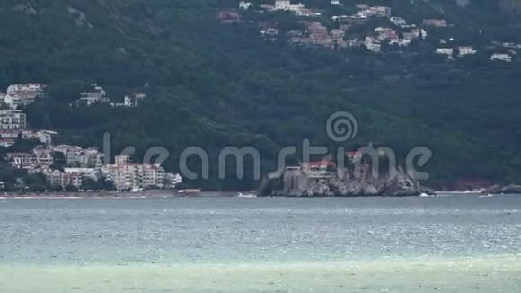 黑山斯维蒂斯特凡岛酒店远眺视频的预览图