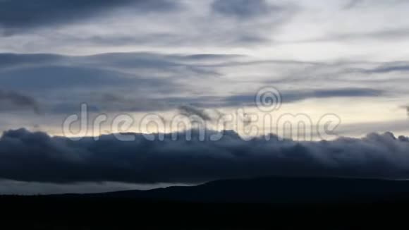克莱特山上的云时间流逝视频的预览图