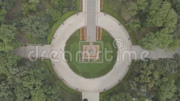 乌克兰基辅舍甫琴科公园空中观景视频的预览图