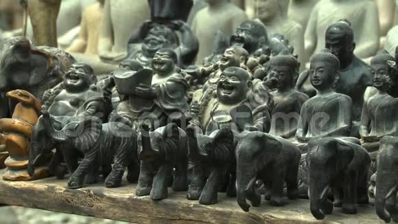 柬埔寨圣德佛教石饰视频的预览图