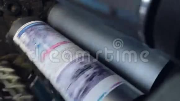 印刷机通过纸筒视频的预览图