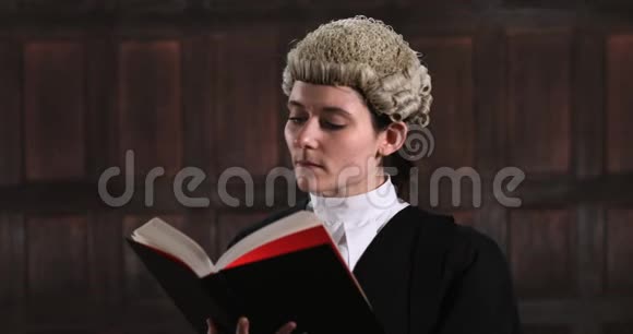 女律师肖像视频的预览图