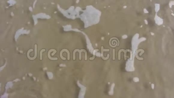 海洋海浪沙滩自然特写视频的预览图
