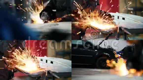 生产工艺抛光机汽车用金属加工视频的预览图
