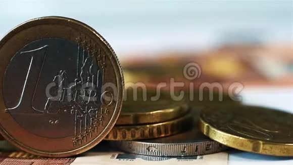 一枚欧元硬币视频的预览图