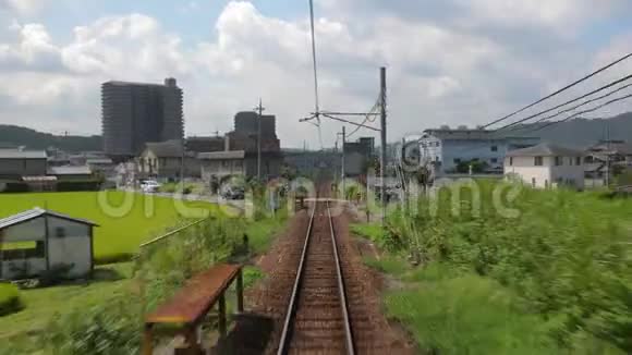 铁路旅程POV在日本视频的预览图