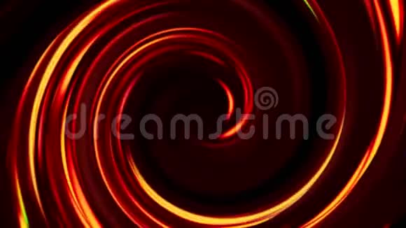 涡流运动霓虹灯红色发光灯覆盖视频的预览图