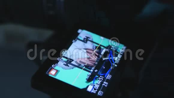 摄像机中DJ的视图视频的预览图