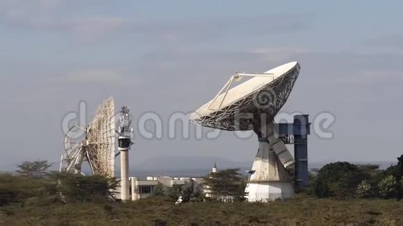 广播通信信号用卫星天线抛物面天线肯尼亚视频的预览图