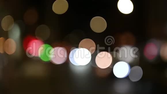 夜晚的城市形象视频的预览图