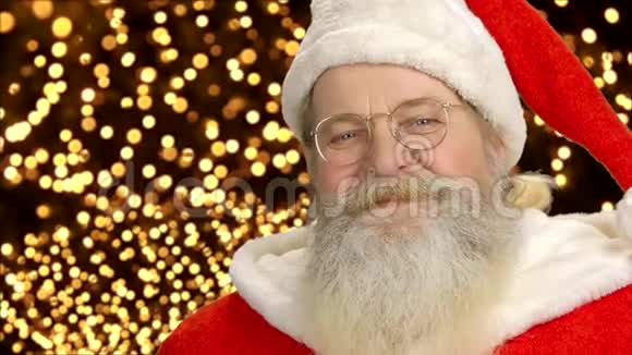 圣诞老人的脸视频的预览图