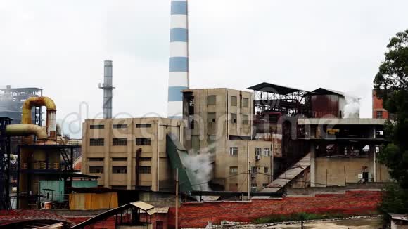 中国的工厂结构和烟雾视频的预览图