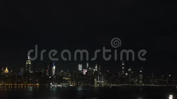 纽约之夜无与伦比的风景视频的预览图