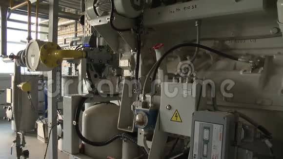 水处理厂生物产气设备管道及储罐视频的预览图