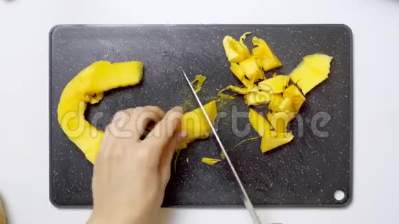 橘子南瓜切片视频视频的预览图