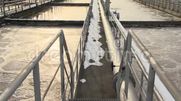 污水处理设施对污水进行有机预清洗静态视频的预览图
