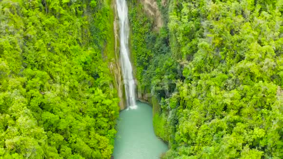 丛林中的瀑布曼塔尤潘瀑布曼塔尤潘瀑布是宿务最高的瀑布之一第二级视频的预览图