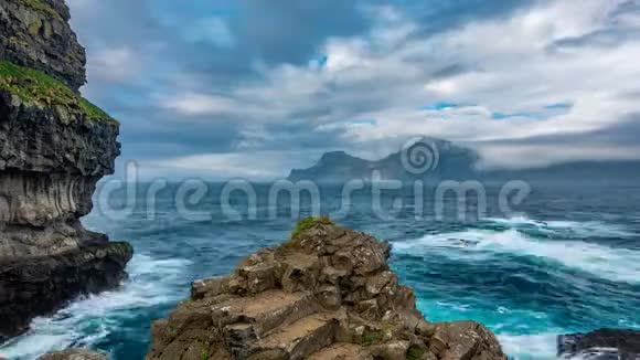 法罗群岛的海洋景观视频的预览图