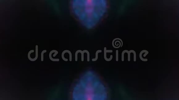 休闲霓虹怀旧分形渲染闪闪发光的背景视频的预览图