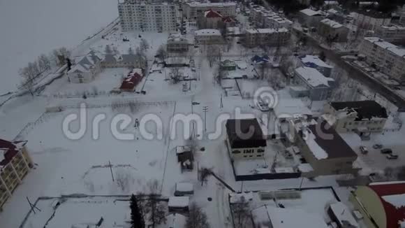 俄罗斯俄罗斯雅库蒂亚的冬季景观视频的预览图