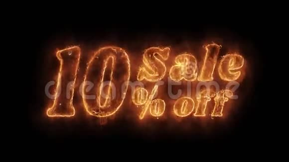 销售10的热门动画燃烧现实火火火焰循环视频的预览图