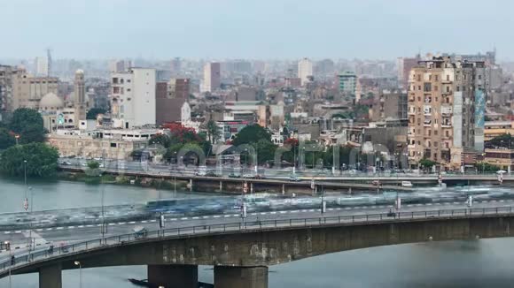 开罗交通时间流逝视频的预览图
