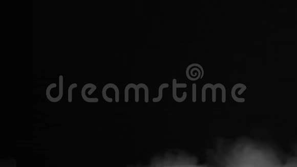 黑色背景高清1080灰白色蒸汽视频的预览图