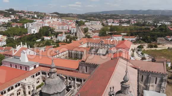 阿尔科巴Aa阿尔科巴萨葡萄牙城市的主要吸引力阿尔科巴Aa寺视频的预览图