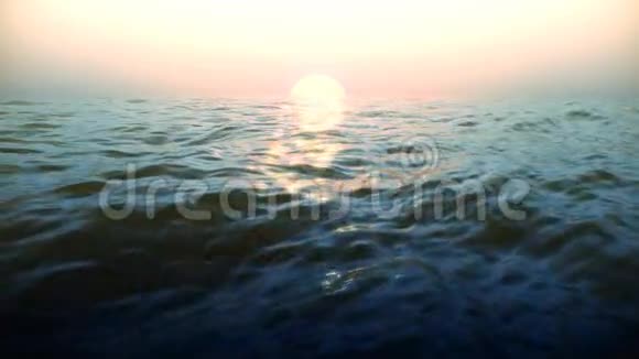 闪亮的波浪循环视频的预览图