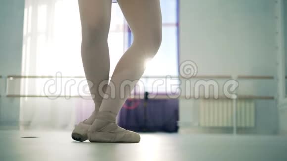 芭蕾舞中女性的尖腿视频的预览图