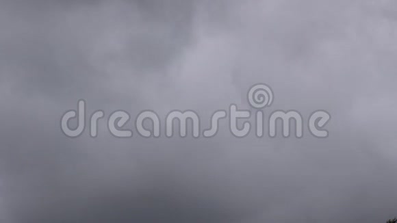 抽象云穆迪背景云景4k视频的预览图