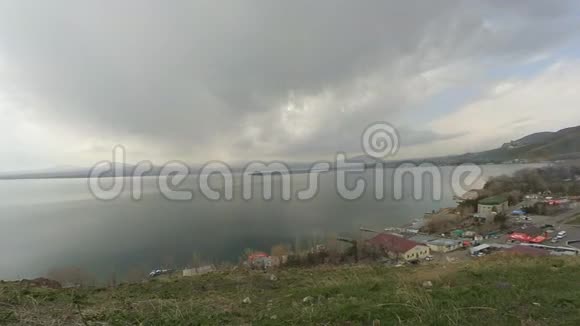 亚美尼亚Gegharkuniq省的Sevan湖视频的预览图