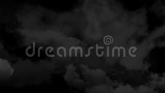 大气幽灵万圣节烟雾无缝环摘要雾雾背景视频的预览图