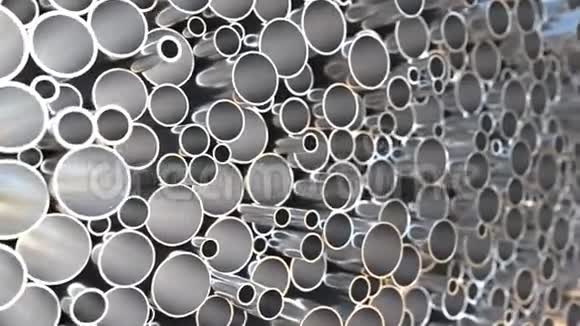 一大堆钢管可循环三维动画视频的预览图
