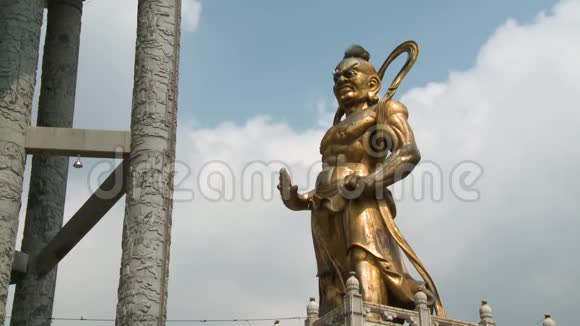 罗汉守护神像槟榔屿石庙视频的预览图
