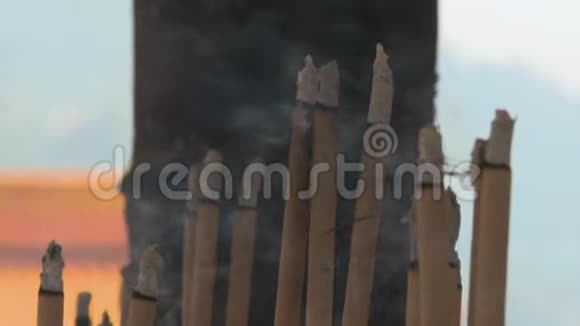 槟城克乐寺烧炷香视频的预览图