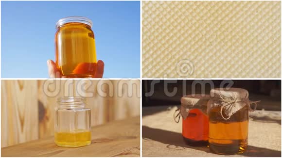 蜂蜜拼贴视频的预览图