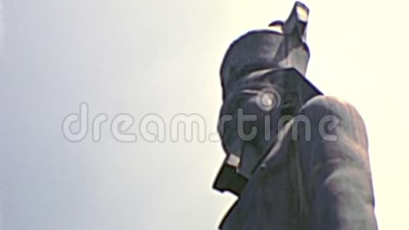 拉姆西斯二世的档案复制品雕像视频的预览图