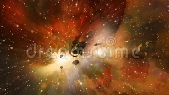 宇宙飞船逃离世界碰撞视频的预览图