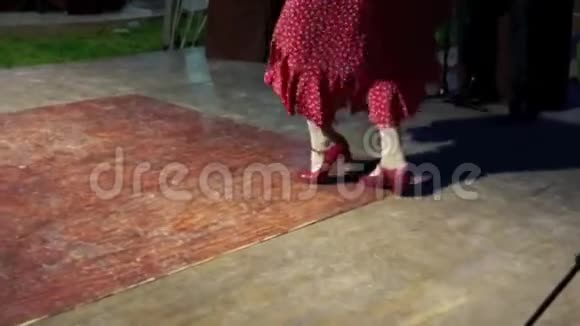 女人跳舞弗拉门戈视频的预览图