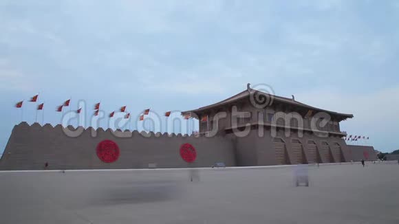 陕西西安大明宫国家遗产公园视频的预览图