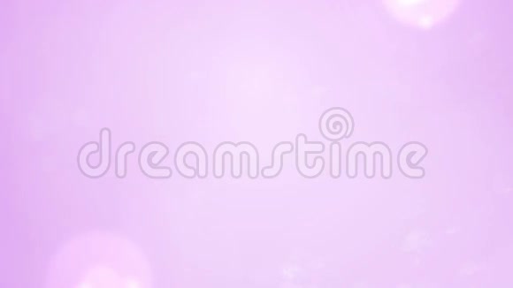 软粉色背景下的波克光粒子作为动画背景下的背景运动层视频的预览图
