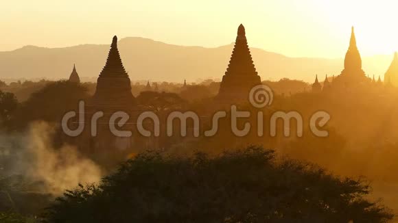 缅甸神庙冒烟视频的预览图