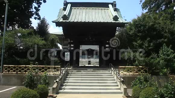 东京塔蒙寺主庙视频的预览图