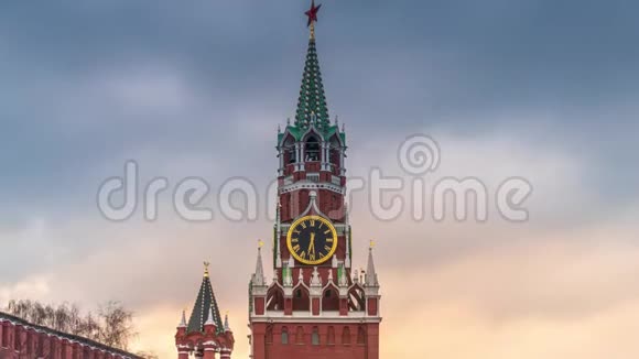 莫斯科红场和圣巴西尔大教堂视频的预览图